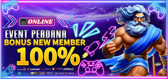 BONUS NEW MEMBER 100% ( DI DEPAN )