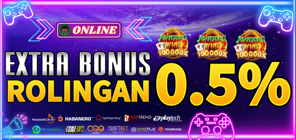 EXTRA BONUS ROLINGAN 0.5%